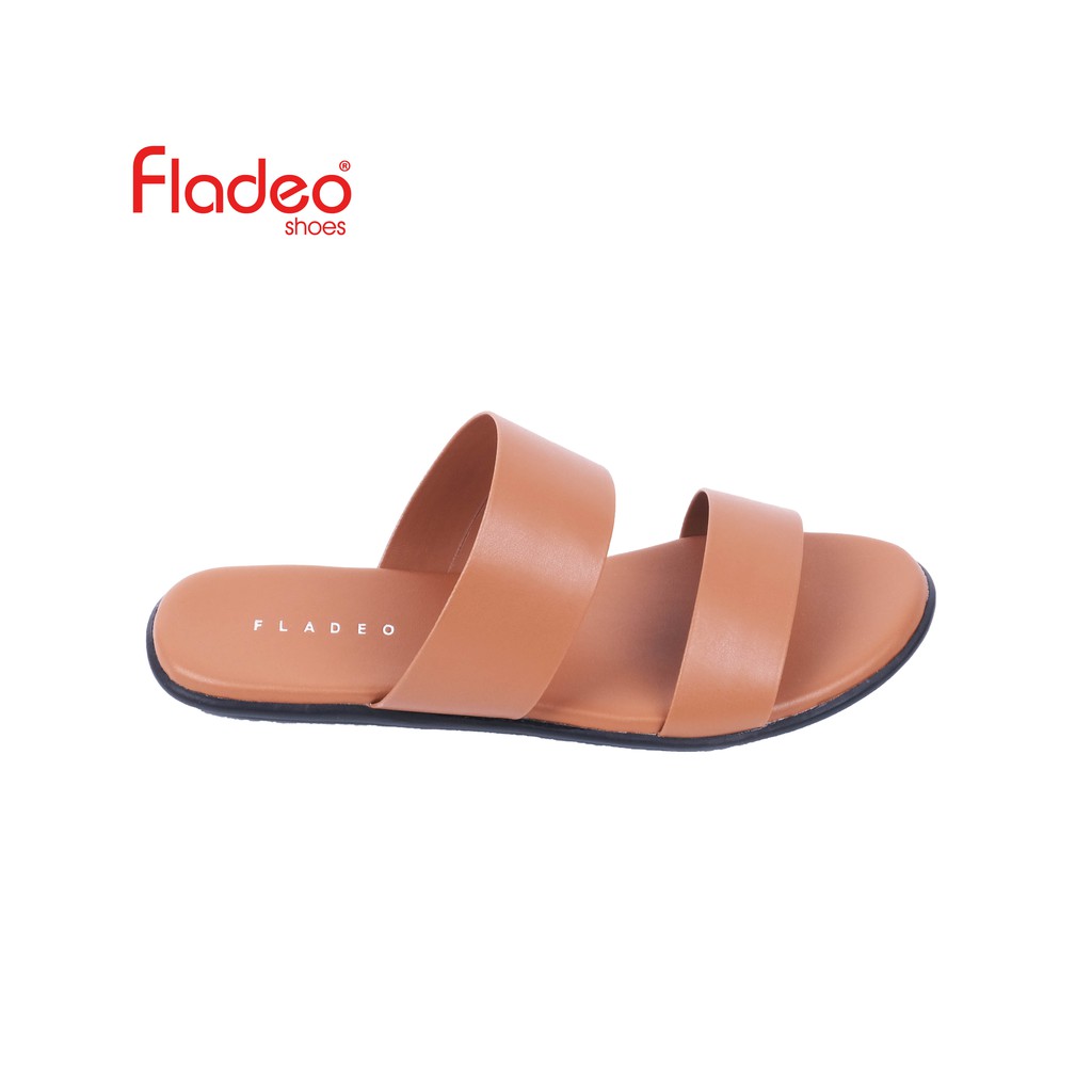 Fladeo G20/LDS276-3TP/Sandal Teplek Slide Wanita [ Flat Slippers ]-3