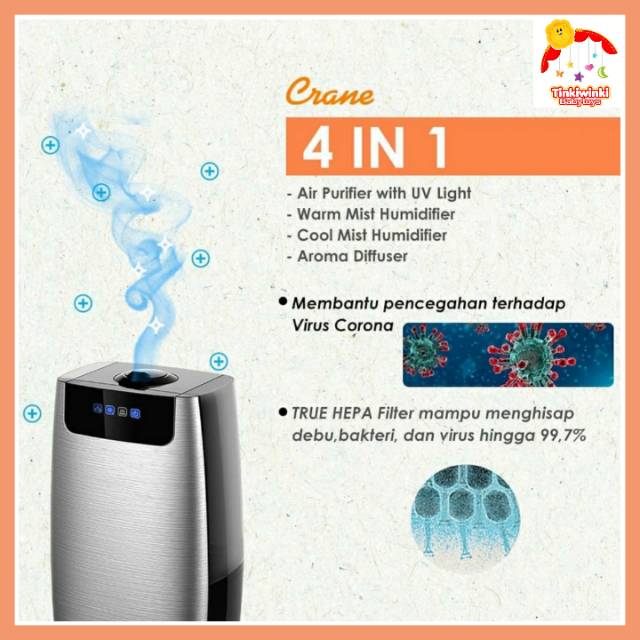 Crane 4in1 + Crane Personal Humidifier