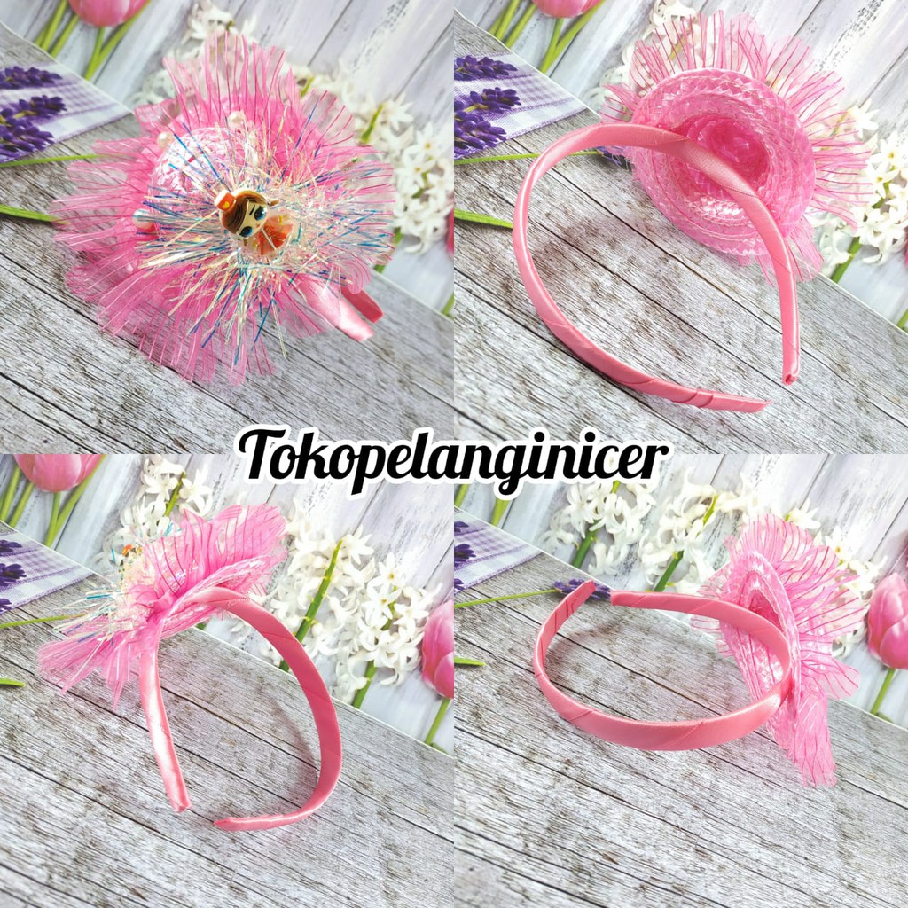 BANDO ANAK MODEL PINK- AKSESORIS RAMBUT LUCU MURAH WANITA TOKOPELANGINICER