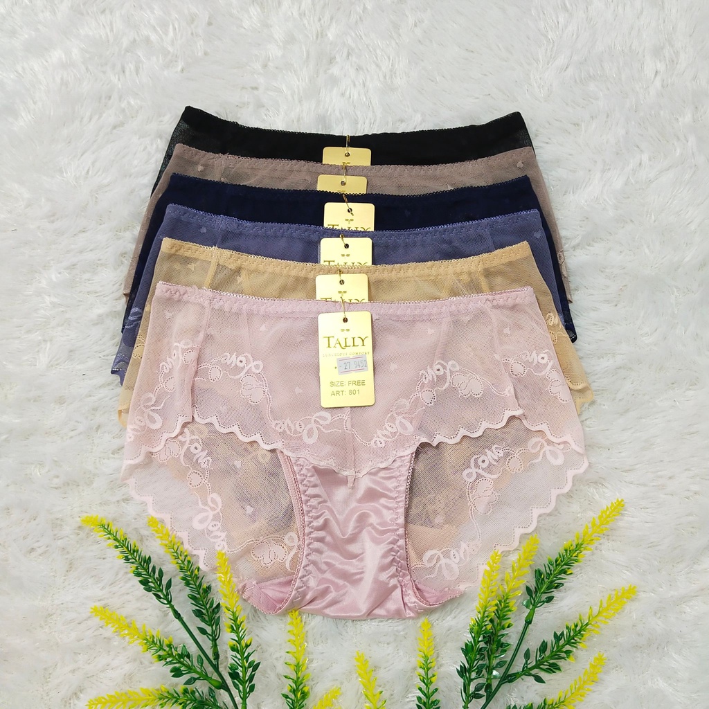 CD 357/ CELANA DALAM WANITA RENDA TRANSPARAN LEMBUT