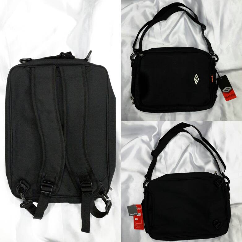 Tas laptop multi fungsi (3 in 1) ukuran 12 inch - Blasted 6059