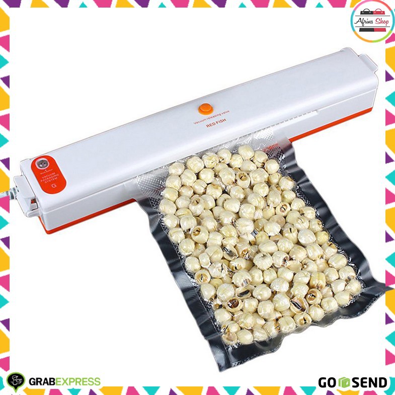 Taffware Vacuum  Sealer  Alat Pres Plastik  Makanan Shopee 