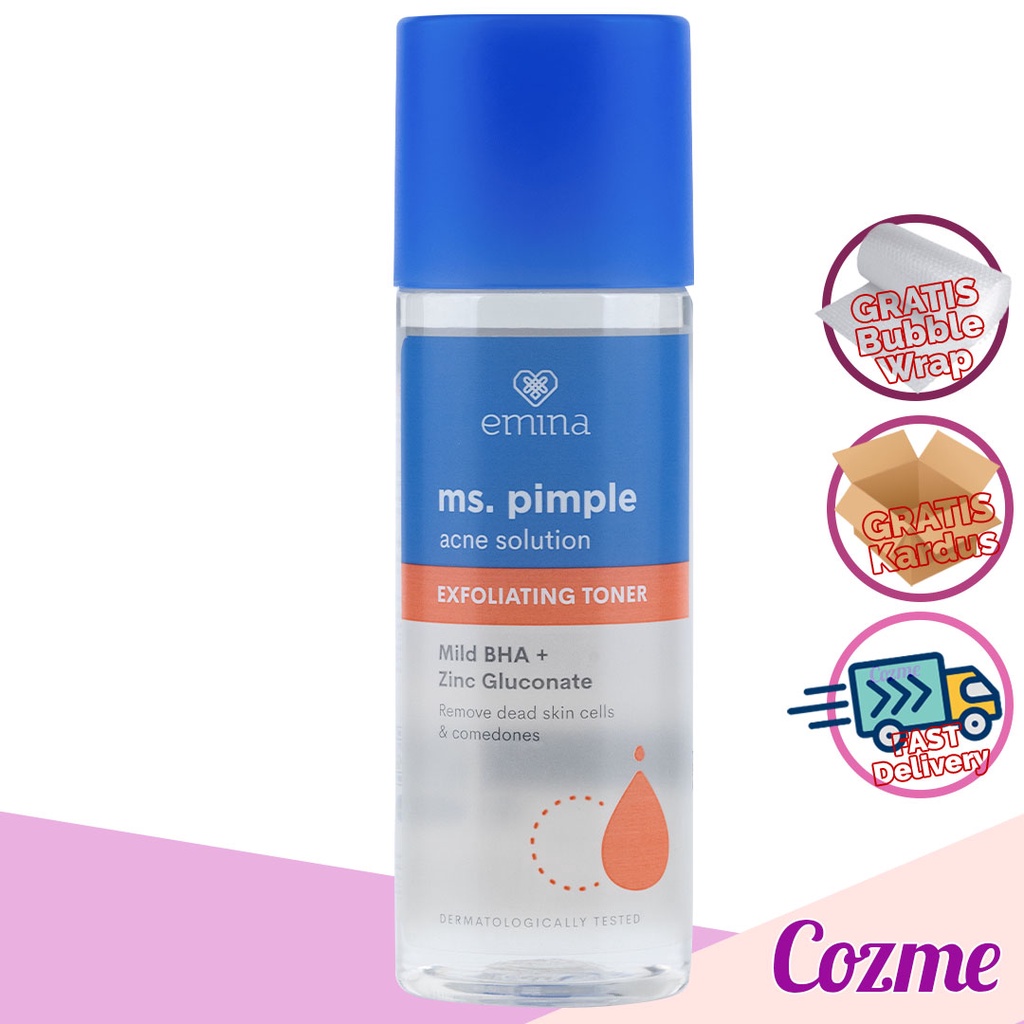 EMINA Ms.Pimple Acne Solution Exfoliating Toner 100mL