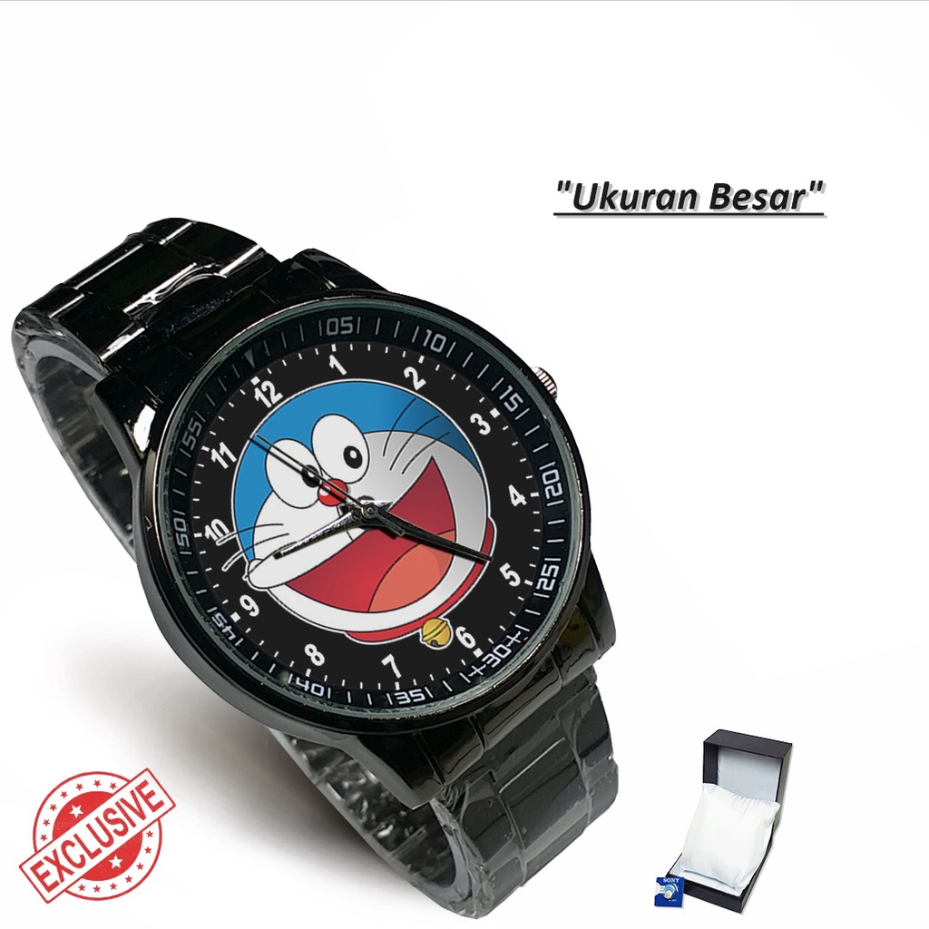 Jam Tangan Rantai Couple DORAEMON MOTIF - 5 (Special)