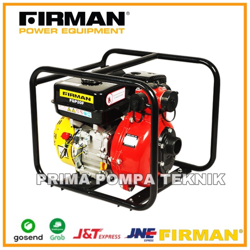 POMPA PEMADAM TEKANAN TINGGI - POMPA ALKON TEKANAN TINGGI FIRMAN FGP20F + SFE 200 Pompa Alkon 2inch