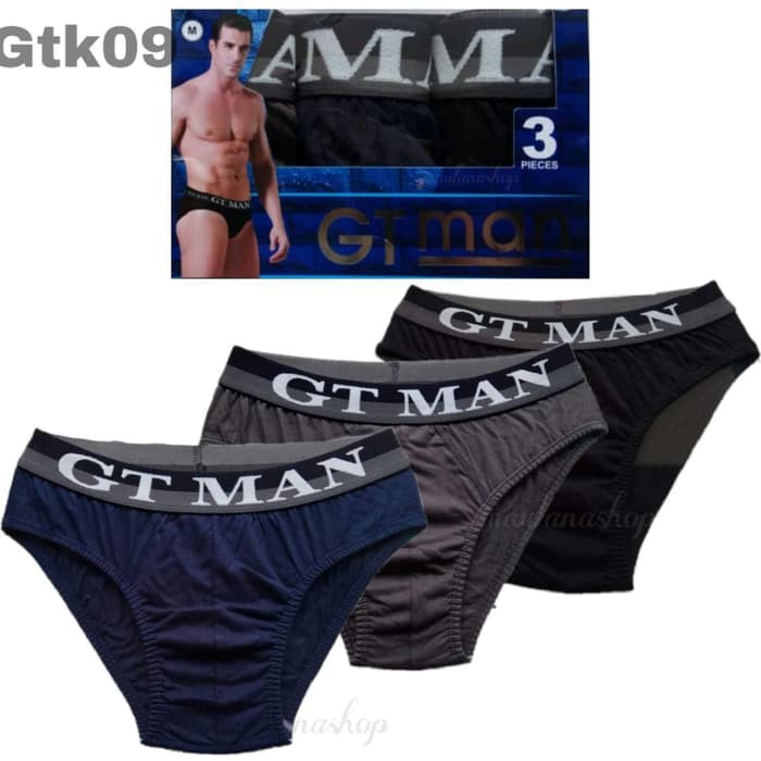 (Size XL) Celana Dalam Pria GT man / Cd Pria / GTK09 / Cd GtMan