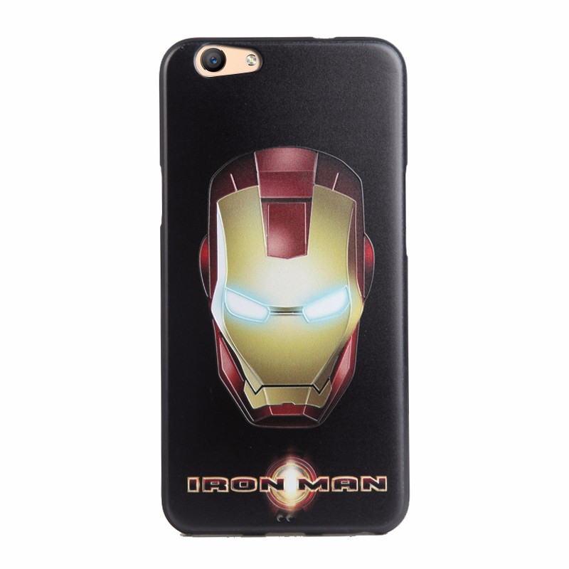 Casing Marvel Oppo F1S/F 1S/F1 S/A59 Soft Case Silicon 3d Back Cover