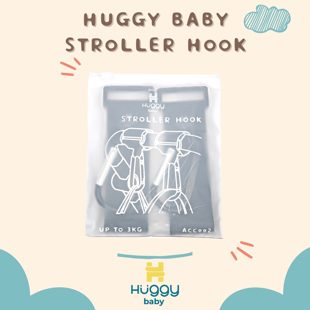 Huggy Baby ACC002 Stroller Hook | Gantungan Stroller Premium