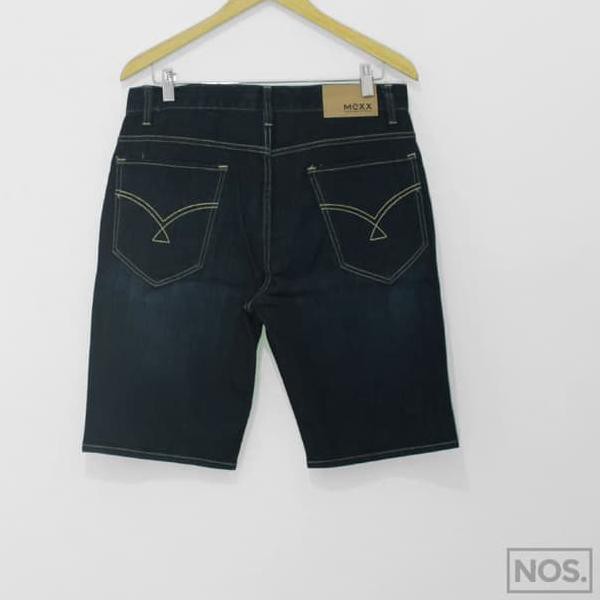NP977 Celana Denim Mexx Bermuda Jeans Wash Pendek Slim Stretch *