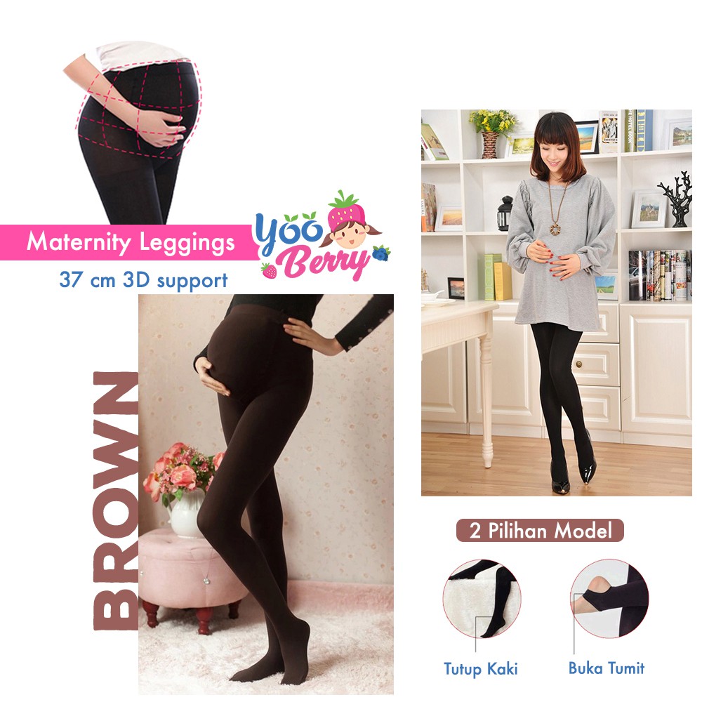 YooBerry Maternity Legging 3D Support Fit XXXL Celana Panjang Ibu Hamil Berry Mart