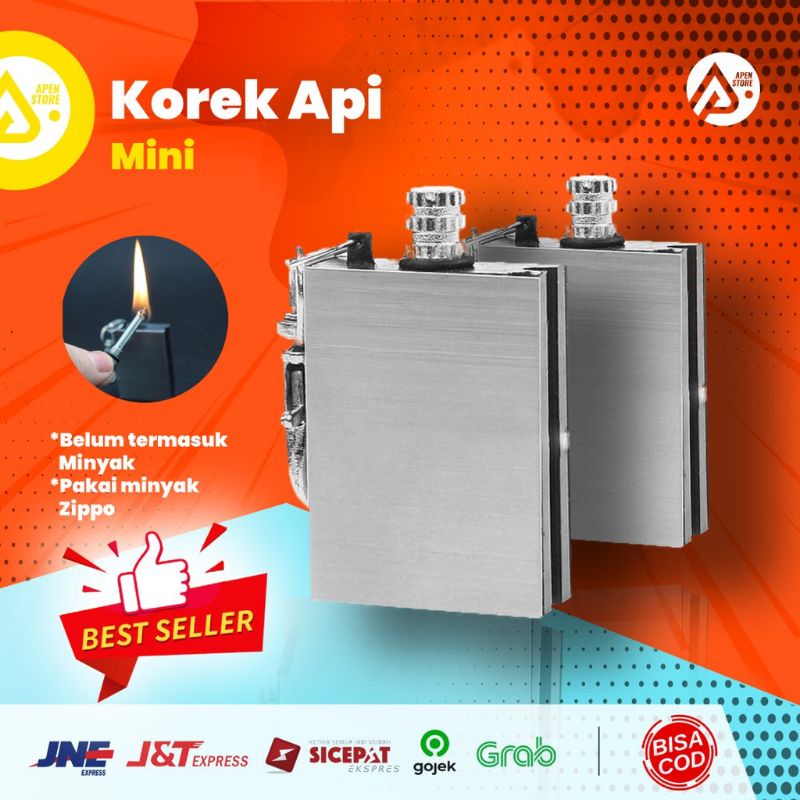 Aksesoris gantungan tas/kunci motor korek unik gantungan kunci siap pakai.