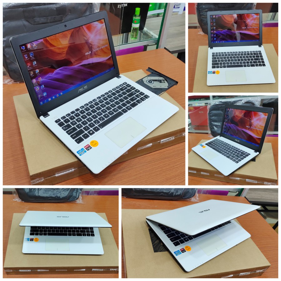 LAPTOP LEPTOP ASUS i3 RAM 2GB HDD 500 GB VGA1GB TERBARU WINDOWS10 ZOOM