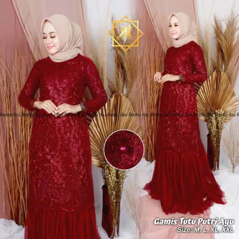 GAMIS TUTU PUTRI/GAMIS TULLE TUTU/GAMIS MODERN/GAMIS MURAH