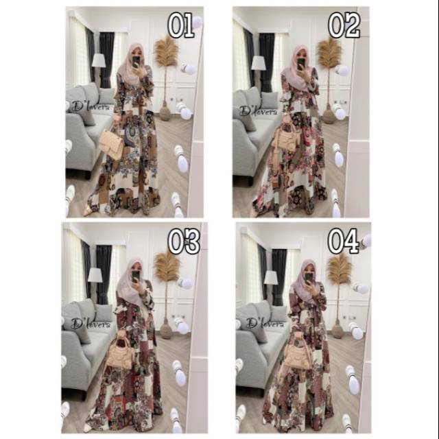 DLOVERA DALIMO DRESS (dress only) 100%ORIGINAL by DLOVERA