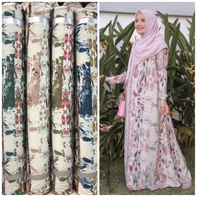 Kain chanel silk per 0,5 meter
