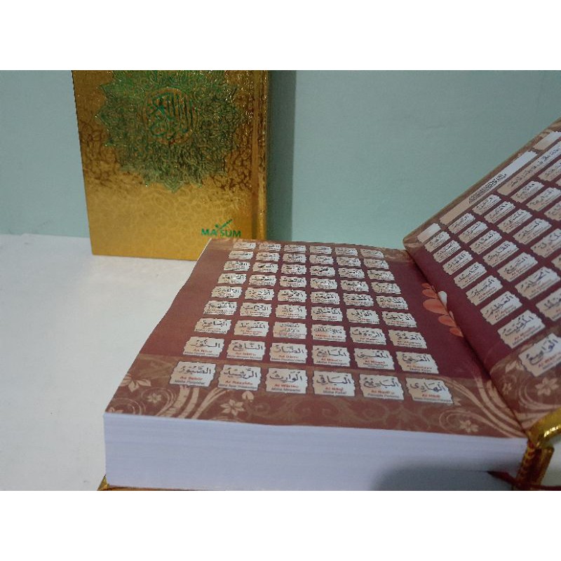 Al Quran Emas Perak A6 Ukuran 10.5 x 14.5 cm