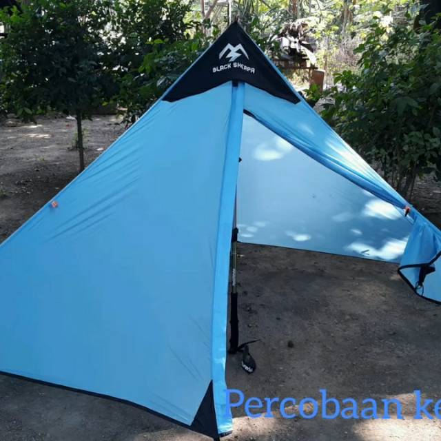 Tarp tent black sherpa