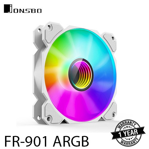 JONSBO FR-901 ARGB WHITE FAN CASE / KIPAS CASING 12CM