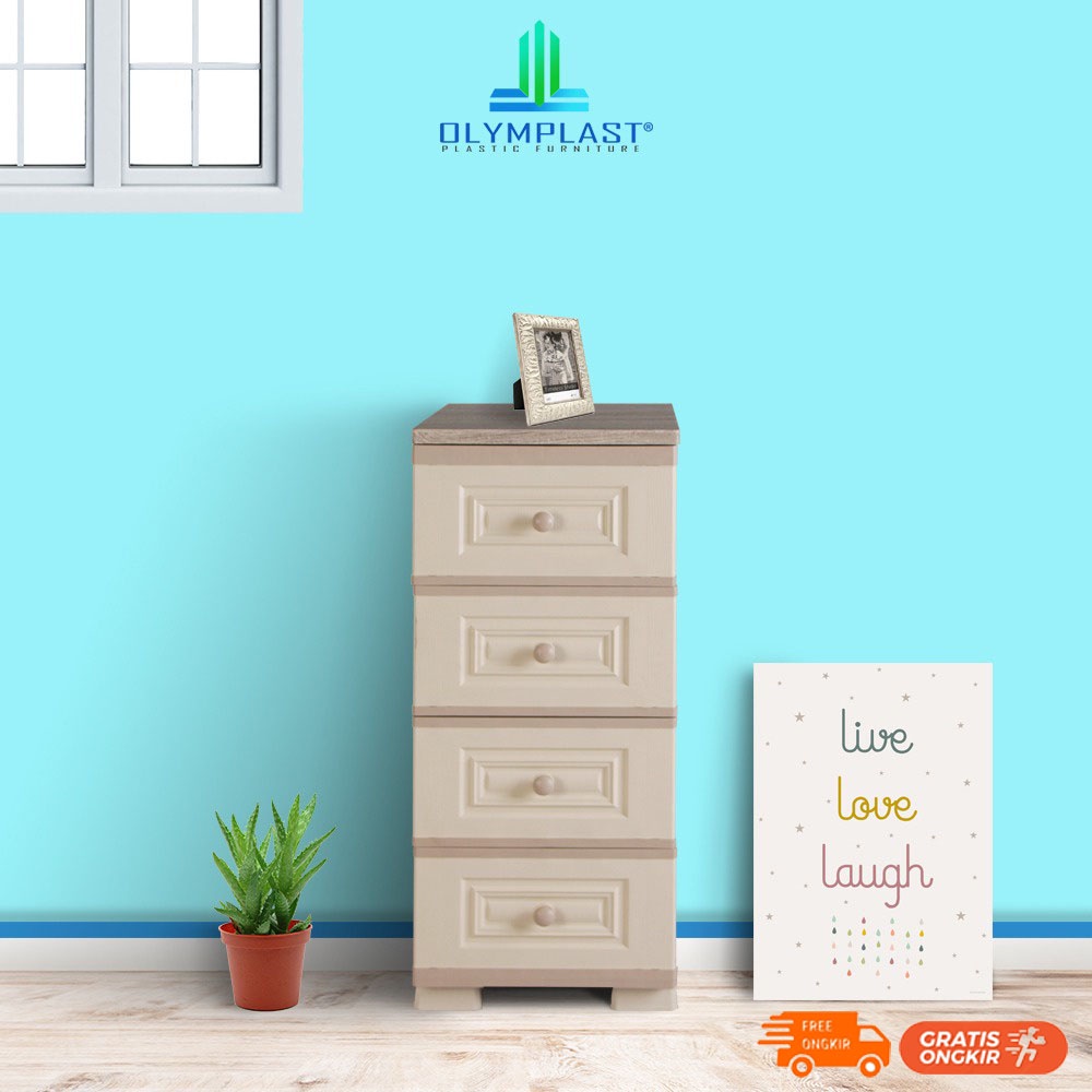 Lemari Laci Olymplast - OTC DRAWER 4L