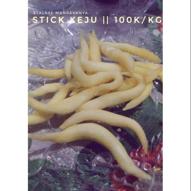 

Kuker kue kering Lebaran Stick Keju Homemade Mandevanya