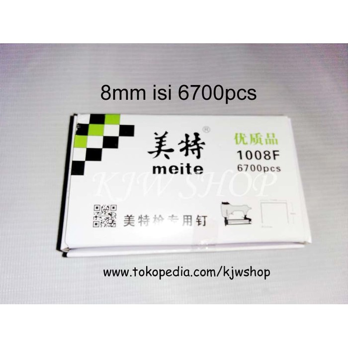 

Freeongkir Isi Staples Tembak 8mm isi 6700pcs gratis ongkos kirim