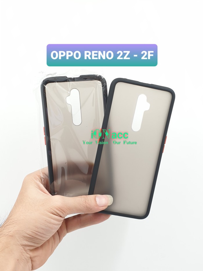 MY CHOICE CASE OPPO RENO 2F - RENO 2Z HARDCASE DOVE TPU MACARON COLOUR