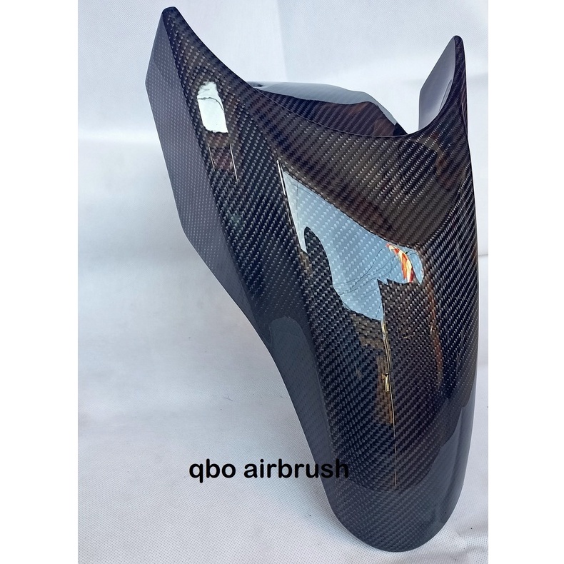 SPAKBOR DEPAN PCX 150 LOKAL CARBON KEVLAR