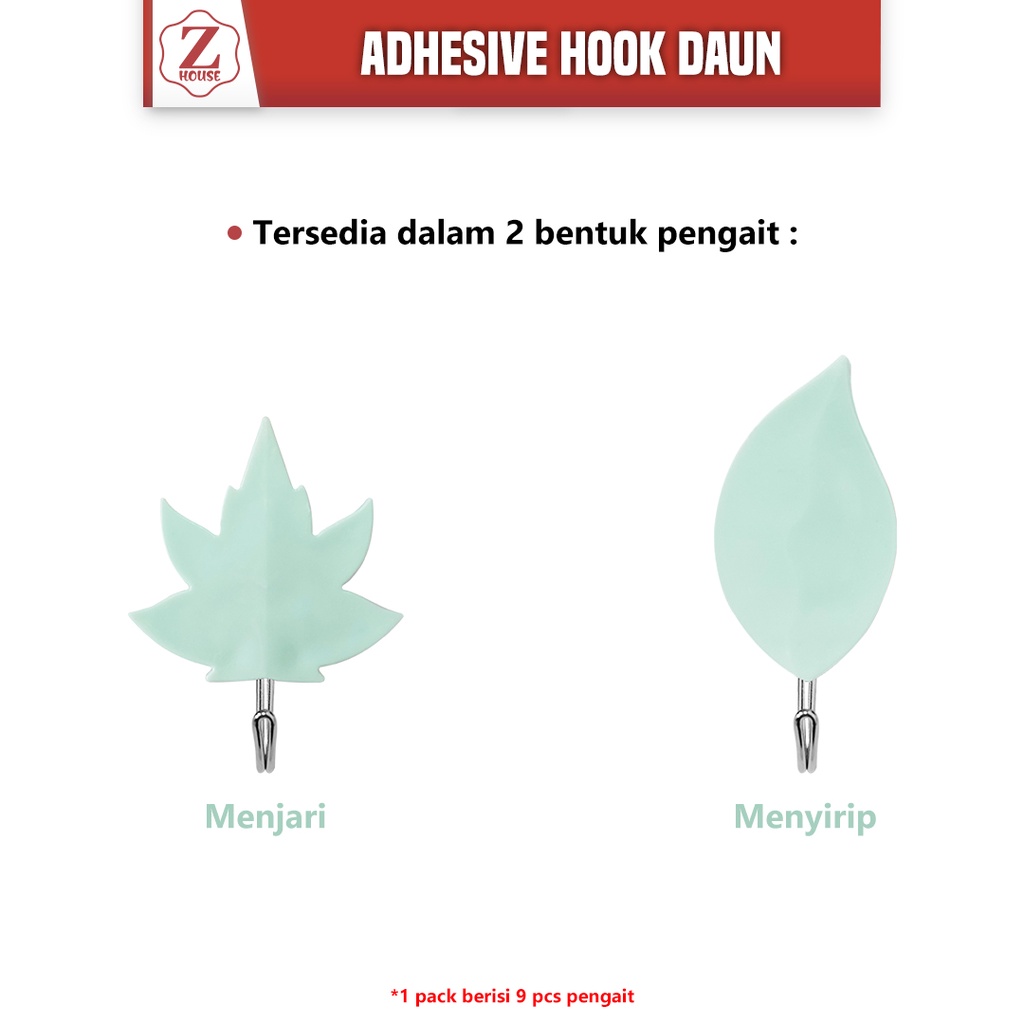 GANTUNGAN DAPUR PRAKTIS KAPSTOK TEMPEL GANTUNGAN KAPSTOK HOOK DAUN GANTUNGAN TEMEPEL MURAH KAPSTOK TEMPEL MURAH