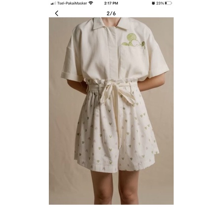 *READY* NOVERE Mickey & Minnie Pattern Shorts SM