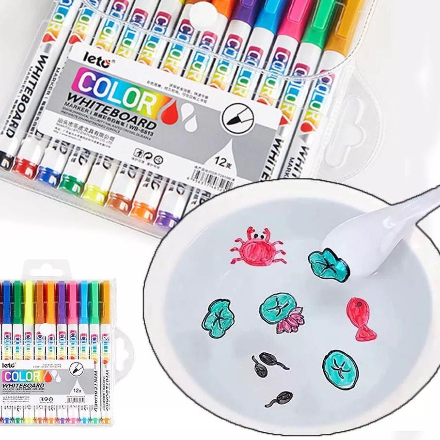 

Siap Kirim.. (NC) Magic Marker / MAINAN SPIDOL + SENDOK AIR AJAIB MENGAPUNG / MARKER SPIDOL WHITE BOARD AIR