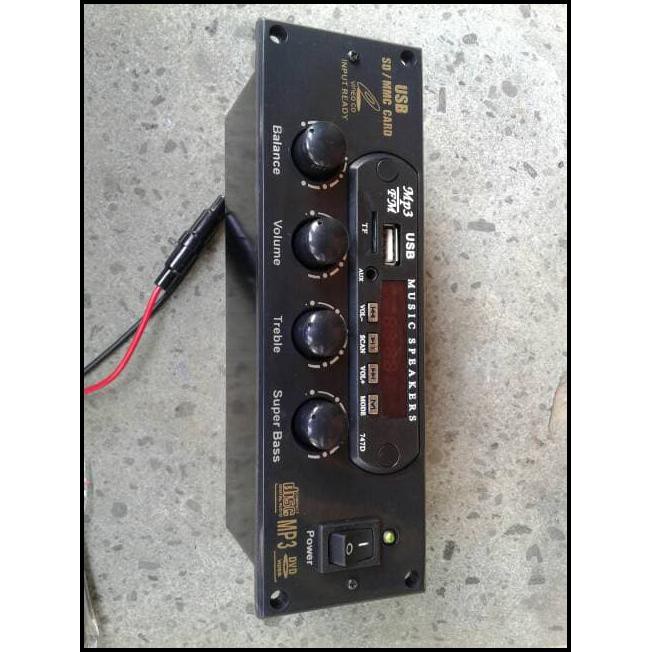 Rakitan Kit Usb Mp3 Fm Tape Mobil Amplifier Stereo