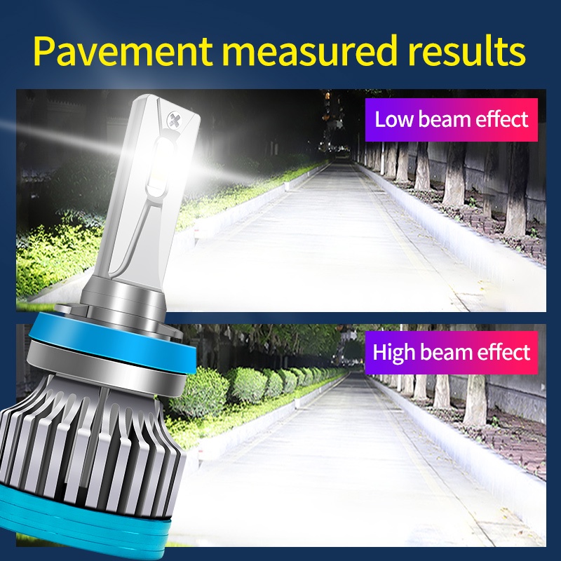 Night knight 100W Car LED Headlight Bulbs H4 Led Lamp CSP Chip 24000LM H7 H1 H8 H9 H11 9005 HB3 9006 HB4 Canbus Auto Fog Light