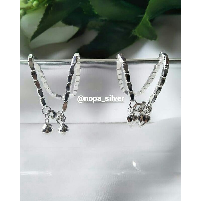 GELANG PADI PERAK MURNI