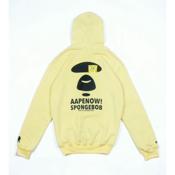 JAKET SWEATER HOODIE SPONGEBOB UNISEX PREMIUM QUALITY