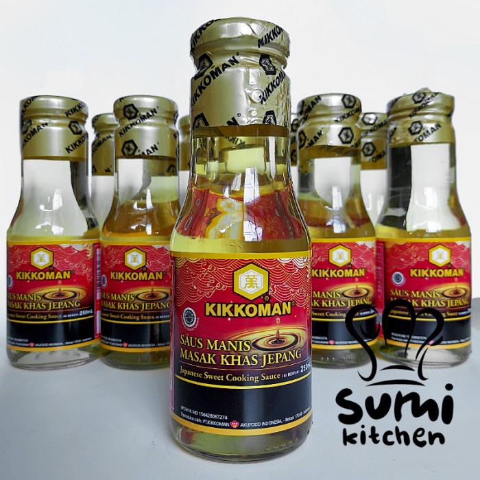 

SAUS-DRESSING- KIKKOMAN JAPANESE SWEET COOKING MIRIN HALAL - CUKA SHUSHI 250ML -SAUS-DRESSING.