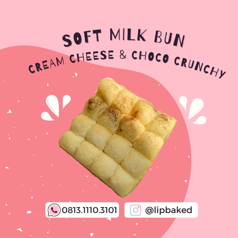 

soft milk bun cream cheese