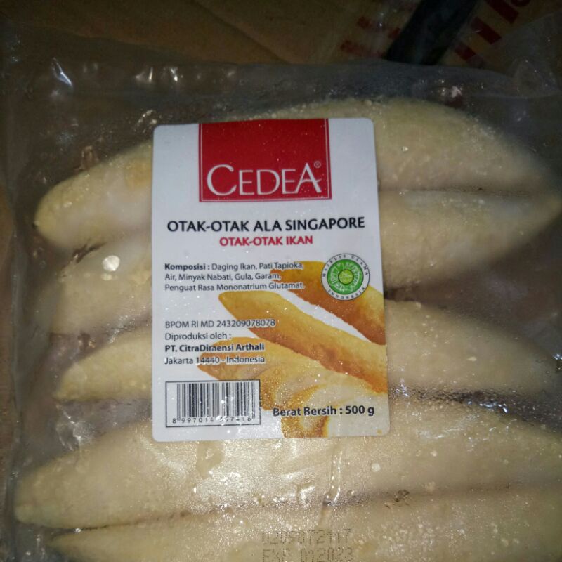 

Cedea Otak-Otak Singapore 500gr