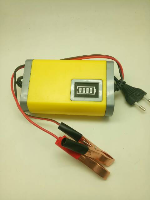 Charger Battery Sunpro 12V2A / Casan Aki Sunpro 12V 2A / Cas Aki