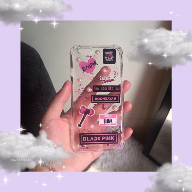 Case yooara diy kpop blackpink softcase hardcase arcrylic resin vivo samsung oppo iphone xiaomi
