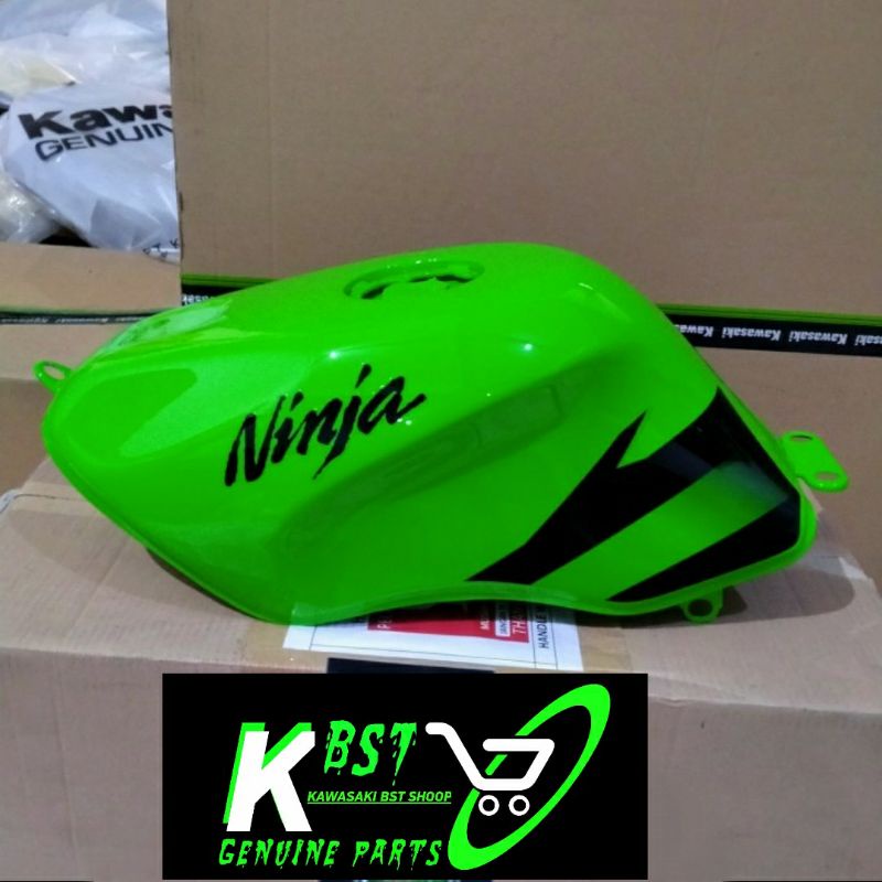 Tangki Bensin Ninja RR new 2012 Hijau Stiker 2012 Original kawasaki