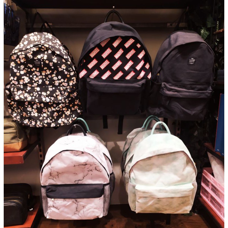 TYPO ORIGINAL BACKPACK RANSEL KANVAS TAS MOTIF