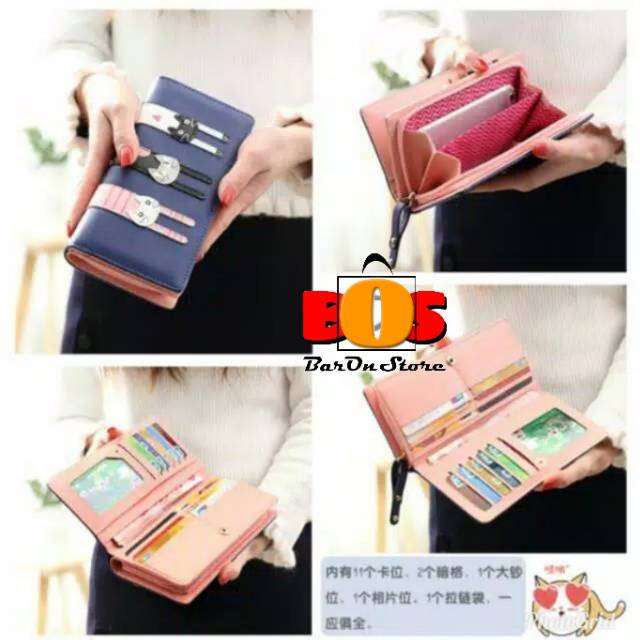 Dompet panjang seri 3 cat