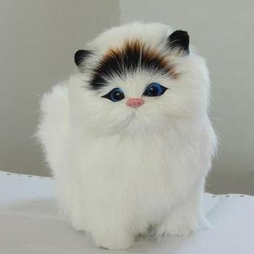 Boneka Kucing 3d Bisa Bersuara Mirip Asli
