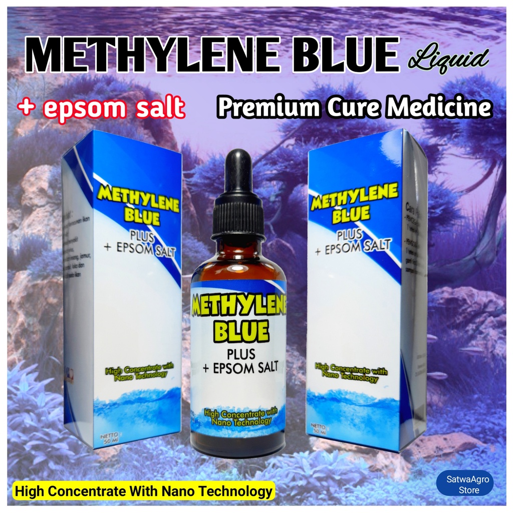 METHYLENE BLUE PLUS EPSOM SALT 50 Ml