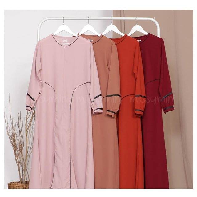 Gamis Muslim Arini Dress Busui Friendly