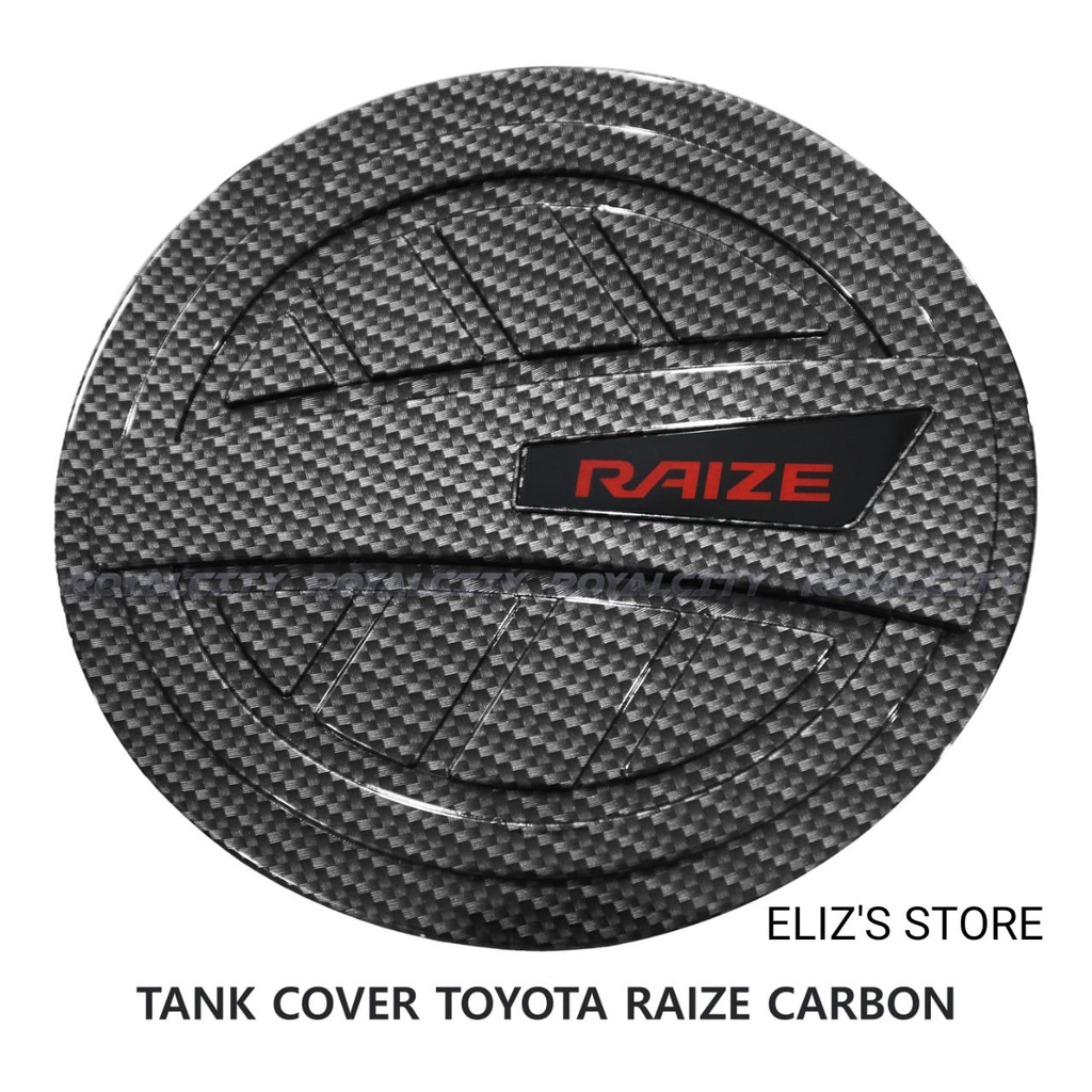 tank cover toyota raize carbon/tutup tangki toyota raize carbon