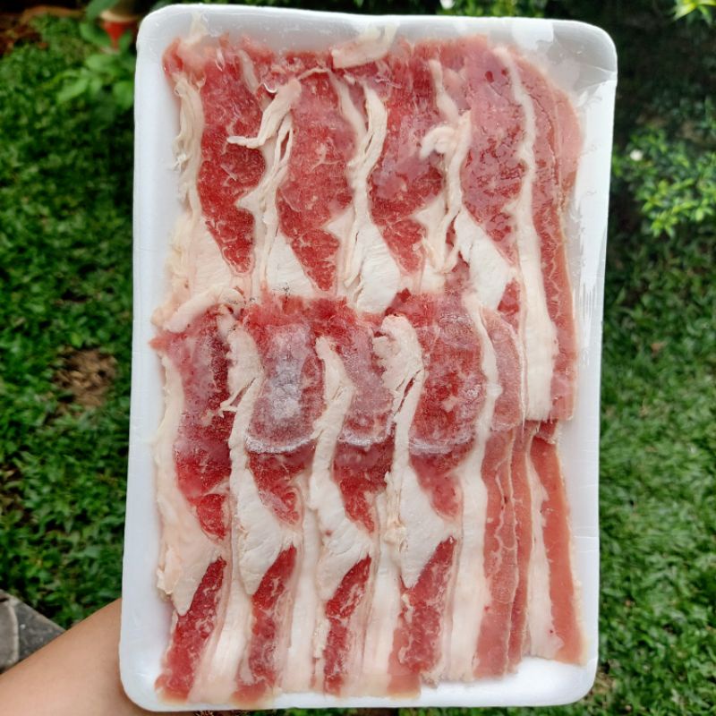 

Short Plate Usa/Yoshinoya Beef Slice/Daging Sapi Halal