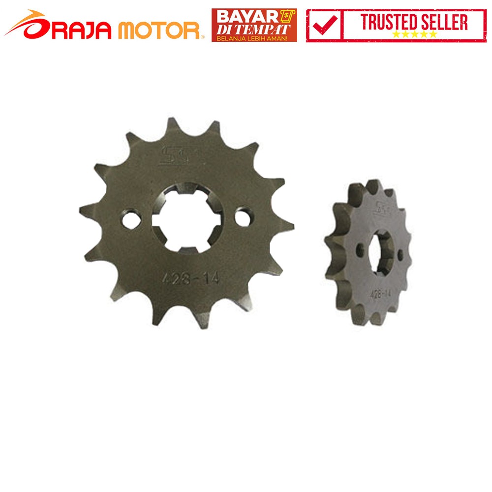COD READY - SSS Gir Depan 15 - 428  Suzuki Satria FU dan Satria FU New - RAJA MOTOR Jual Aksesoris V