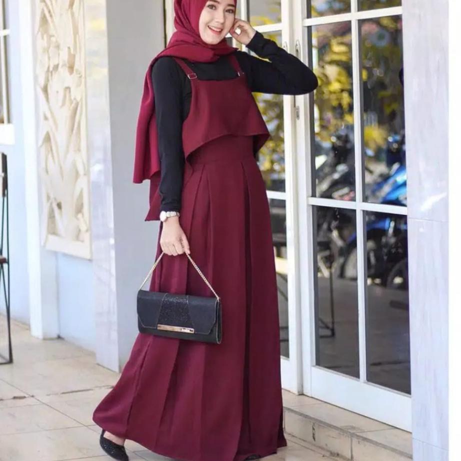 Ready stok  T6J Layer Overall / Overall Lira / Overall Wanita TER & TERLARIS _