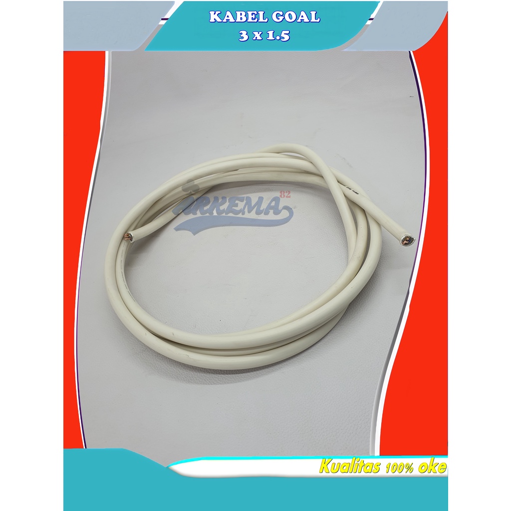 (DI JUAL METERAN) KABEL NYM 3X1.5 | KABEL TUNGGAL AC 3 X 1.5 | KABEL KAWAT TEMBAGA AC | KABEL